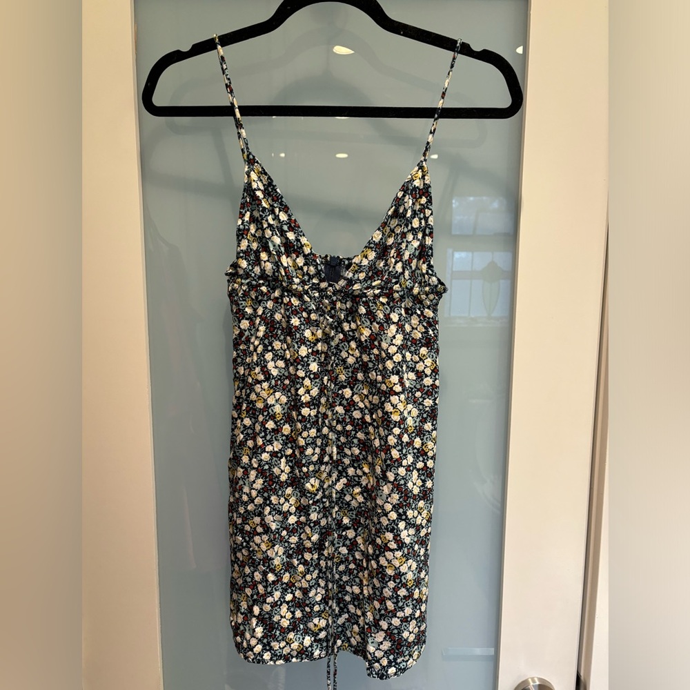 Motel Rocks Navy Floral Dress